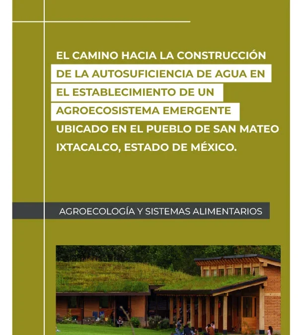 El camino hacia la construcción de la autosuficiencia de agua