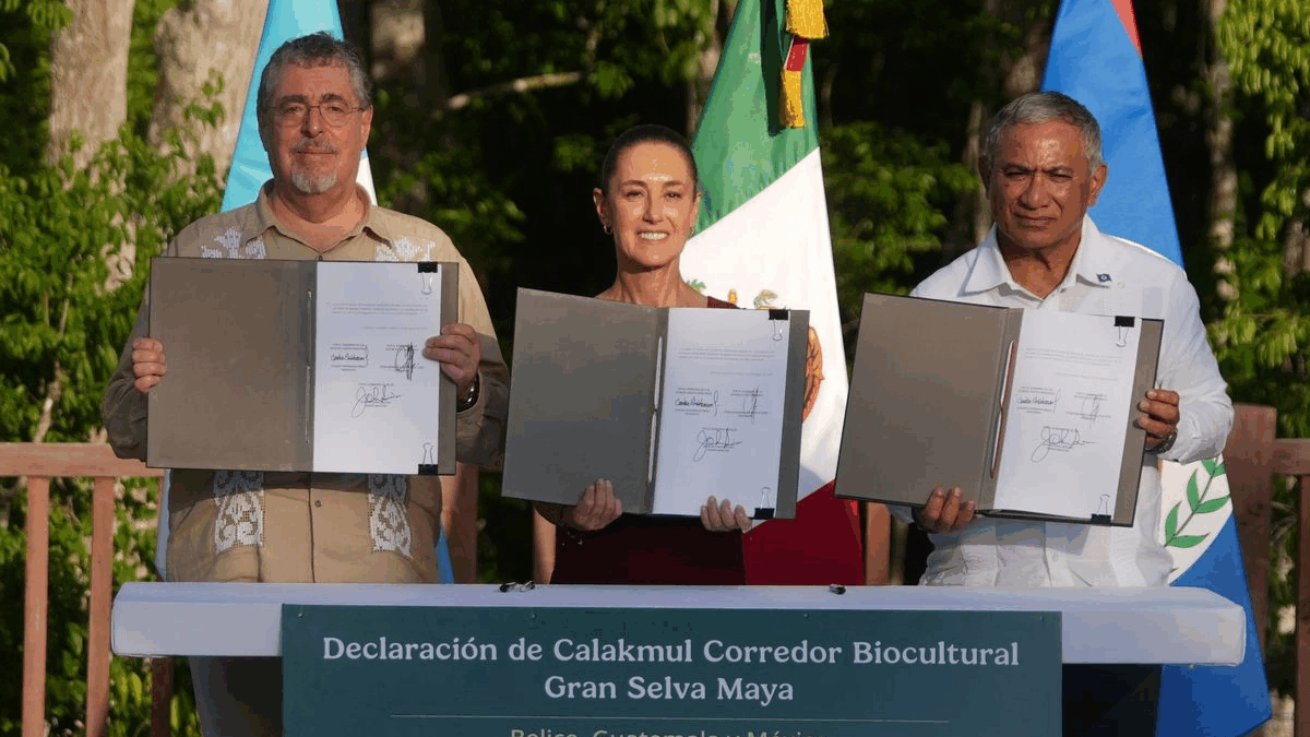 El acuerdo fortalece la cooperación para construir una región más conectada, sustentable y comprometida con el bienestar de nuestros pueblos. Foto: Presidencia de la República Mexicana