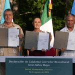 El acuerdo fortalece la cooperación para construir una región más conectada, sustentable y comprometida con el bienestar de nuestros pueblos. Foto: Presidencia de la República Mexicana